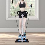 Adjustable Stepper Machine with Handlebars for Home