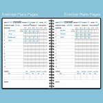 A5 Fitness Journal for Tracking Workouts & Progress
