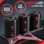 JOROTO MD60 Adjustable Weight Bench - 800 lbs Capacity