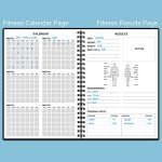 A5 Fitness Journal for Tracking Workouts & Progress