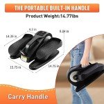 Under Desk Elliptical Machine with Remote Control