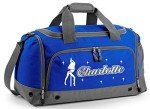 Personalized Royal Blue Dance Holdall Gym Bag
