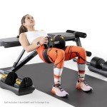 Marcy 6-in-1 Adjustable Dumbbell System - 50lbs