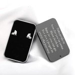 Skater Necklace with Inspirational Jewelry Box Gift