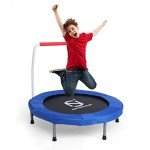 Northern Stone 36-Inch Folding Fitness Trampoline with Handle