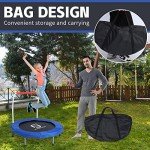 Northern Stone 36-Inch Folding Fitness Trampoline with Handle