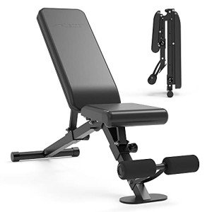 Adjustable Foldable Weight Bench for Full Body Workouts