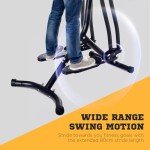 HOMCOM LCD Monitor Air Walker Elliptical Trainer