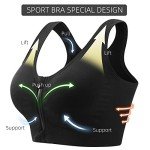High Impact Wireless Padded Sports Bras for Women