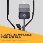 HOMCOM LCD Monitor Air Walker Elliptical Trainer