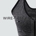 High Impact Wireless Padded Sports Bras for Women