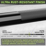 PhysKcal 4ft Olympic Straight Barbell - Black