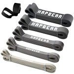 HAPBEAR 5-Piece Resistance Bands Set for Workouts