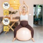 BabyGo Exercise Ball for Pregnancy and Yoga
