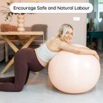 BabyGo Exercise Ball for Pregnancy and Yoga