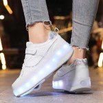 LED Light Up Roller Skates for Kids