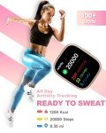 TOOBUR Waterproof Fitness Tracker Smart Watch for Women