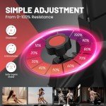 Indoor Cycling Exercise Bike with Digital Display