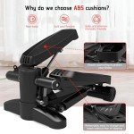 GOQELK Mini Stepper for Home Fitness Training
