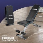 Adjustable Weight Bench for Home Workouts