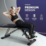 Adjustable Weight Bench for Home Workouts