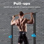 Adjustable Squat Rack Power Cage for Home Gym