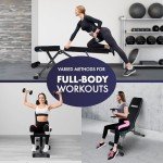 Adjustable Weight Bench for Home Workouts