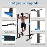 Adjustable Squat Rack Power Cage for Home Gym