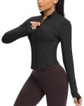 Lightweight Zip-Up Women's Cropped Running Jacket