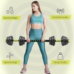 Strongway® 6-in-1 Adjustable Dumbbell and Barbell Set