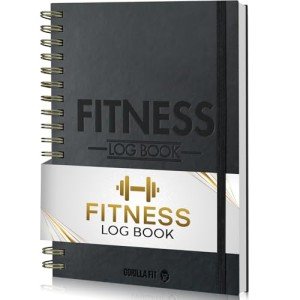 Gorilla Fit Hardback Workout Log Book (128 Workouts)