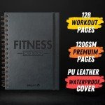 Gorilla Fit Hardback Workout Log Book (128 Workouts)