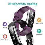 Fitness Tracker with Heart Rate Monitor & Sleep Tracker