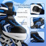 Light-Up Adjustable Roller Skates for Kids