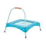 Toddler Mini Trampoline with Adjustable Handle