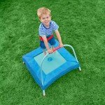 Toddler Mini Trampoline with Adjustable Handle