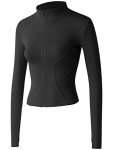 Women's Lightweight Slim Fit Running Jacket - Black