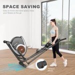Neezee Ultra-Quiet Compact Elliptical Cross Trainer