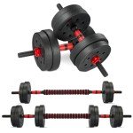 Adjustable Dumbbell Barbell Set for Home Fitness
