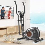 Neezee Ultra-Quiet Compact Elliptical Cross Trainer