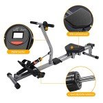 Ejoyous Folding Rowing Machine with Adjustable Resistance