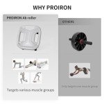 PROIRON Multifunctional Ab Roller with Knee Pads