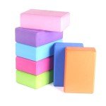 Foam Yoga Blocks Set for Stretching and Support