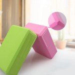 Foam Yoga Blocks Set for Stretching and Support