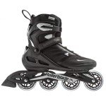 Men's Inline Fitness Skates - Black & Silver