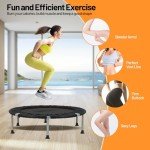Panana 48'' Foldable Mini Trampoline for Fitness