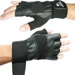 Weight Lifting Gloves with Wrist Support - Large