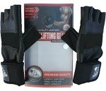 Weight Lifting Gloves with Wrist Support - Large