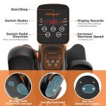 Compact Electric Elliptical Machine with Foot Massage