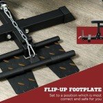 Adjustable Power Tower Pull Up Station - Black